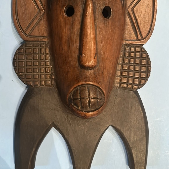 African wood mask - Picture 3 of 8